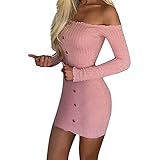 Das Kleid ist ideales fuer Sie, bequem und schoen. Das Design ist mit Mode und macht Sie attraktiver, Paar perfekt mit Jeansjacke, Sneaker, Pumpen etc.