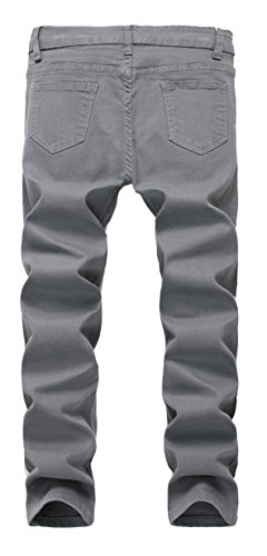 ボーイズスキニーフィットストレッチファッションジーンズパンツ。