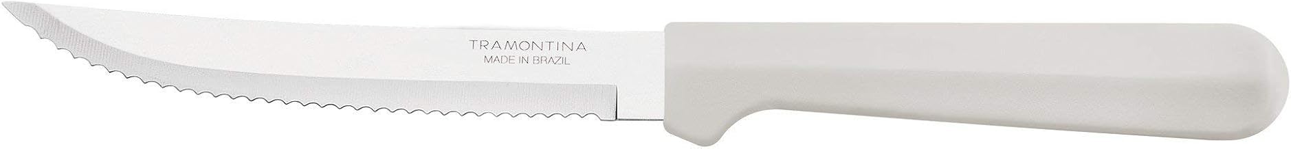 طقم 5 سكاكين تولوم ستيك من الفولاذ المقاوم للصدأ من ترامونتينا