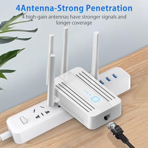 2025 New WiFi Extenders Signal Booster for Home Long Range Covers Up to 45+ Devices & 8470 Sq.ft, Long Range WiFi Extender Internet Signal Booster - Image 5