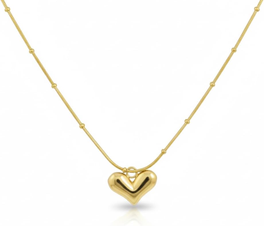 YouGorgeous™ 18K Gold Plated Necklace for Women | Anti Tarnish, Waterproof & Hypoallergenic | 316L Stainless Steel Layered/Daily Wear Necklace | Gold Jewellery Gift for Women