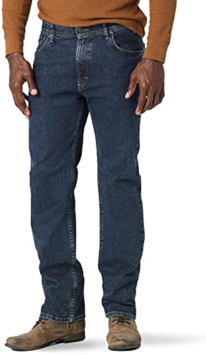 Wrangler Authentics Men's Regular Fit Comfort Flex Waist Jean