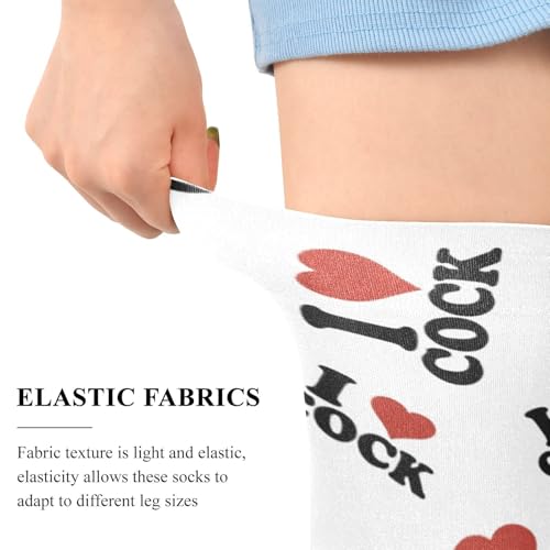 Image of Women's Thigh High Socks Long Over Knee Socks Thick Leg Warm Boot Stockings