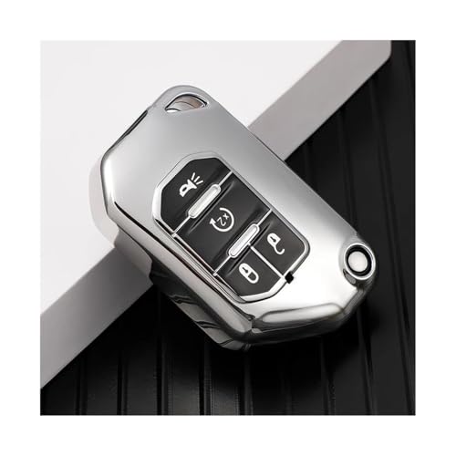Housse protection Jeep Wrangler fini métallisé pour clé élégante et pure