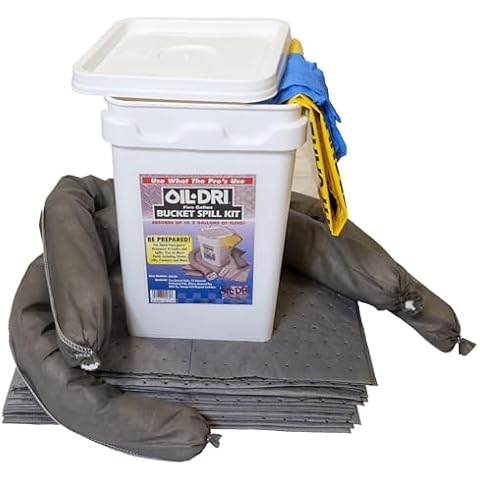 Oil-Dri L90435 Compact Universal 5-Gallon Bucket Spill Kit Cover