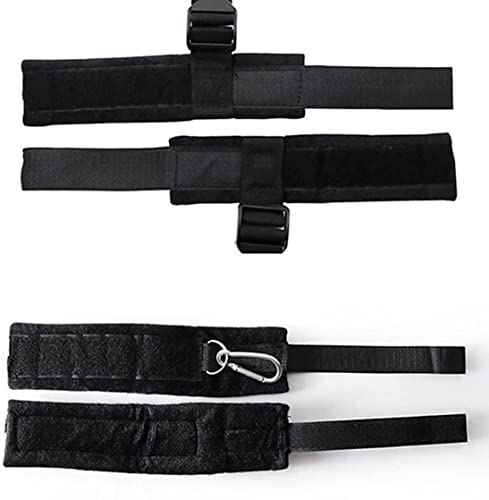 Sex Ties Restraints For Women Submissive Kit Adjustable Sex Bonding Straps Bed Bondaged Restraints Kit Ties Down Hands And Legs Sex Restraining Sm Toys Bondaged Kit Adult Restraint Set Women's Hoodies #TOP3