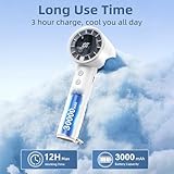 Zoom IMG-1 ouila mini ventilatore portatile 3000mah Zoom IMG-1 ouila mini ventilatore portatile 3000mah