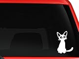 Kiki's Delivery Service Cat Sticker Decal Ghibli Laputa Jdm Anime White Car Window Wall Macbook Notebook Laptop Sticker Decal
