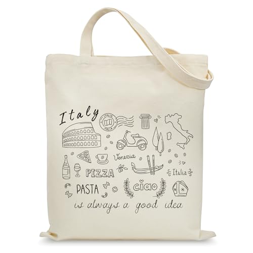 Canvas Tote Bag for Women with Pockets