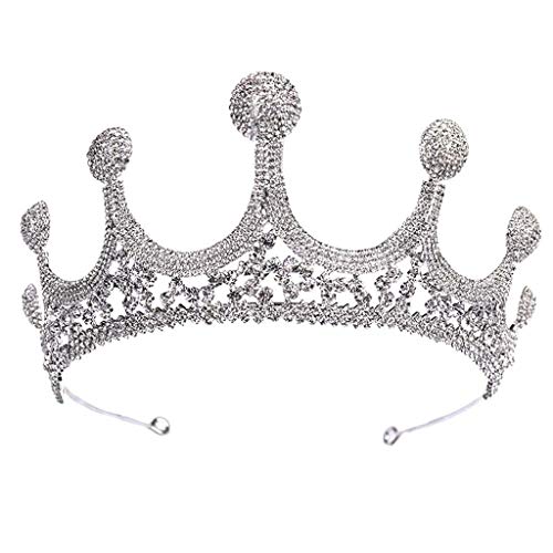 Corona de princesa con peineta para niñas y mujeres ideal en bodas vintage