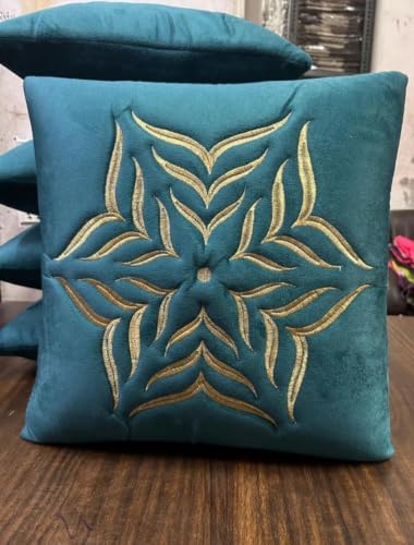 Best Decorative Cushion Covers: Cotton vs Velvet 58 Craftrix Premium Velvet Decorative Cushion Covers | Set of 5 | 16...