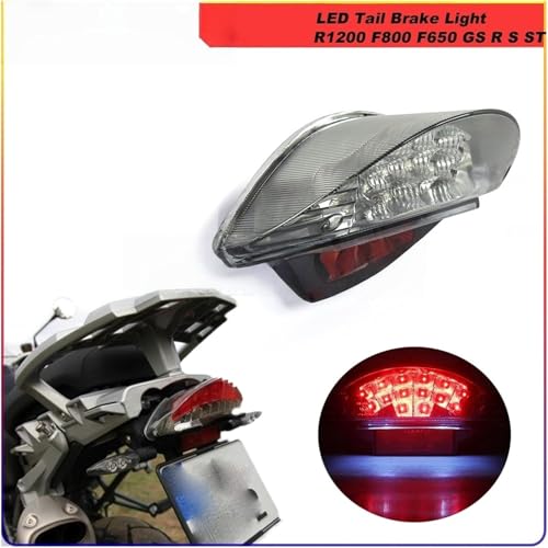 Luz trasera para motocicleta BMW F650 ST con freno de 12V y reflector integrado 4