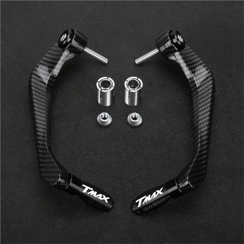 Hebelschutz Für Yamaha T-Max 500, TMAX, 560, TMax 530 Motorrad: CNC-gefräste Lenkergriffe, Brems- Und Kupplungshebelschutz, Zubehör(Nero)