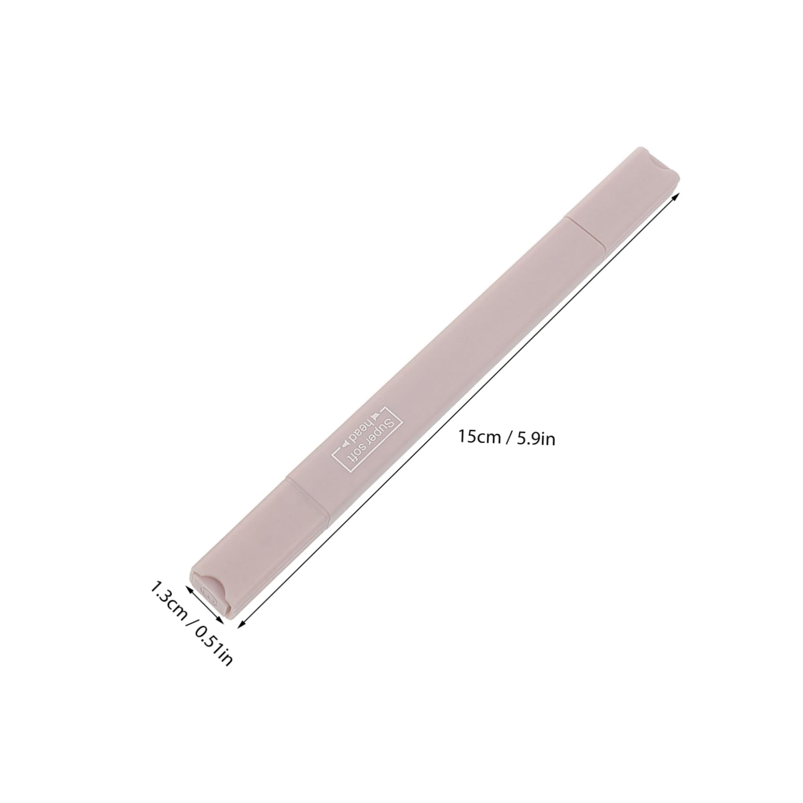 Uonlytech Evidenziatori Scolastici Dual Tip Plastico, Punta Obliqua