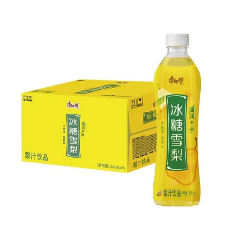 Amazon.co.jp: 15瓶入り 康師傅 冰糖雪梨 カンシーフー 中国産梨