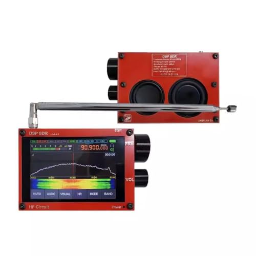 KKnoon Portable Handheld Radio Set SDR Radio Receiver Professional Four-Layer PCB Board Radio Multifunctional Radio Set