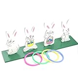 Deluxe Bunny Ring Toss Game