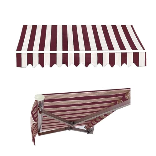 GFYHTN Telo di Ricambio per Tenda da Sole Retrattile, Tessuto