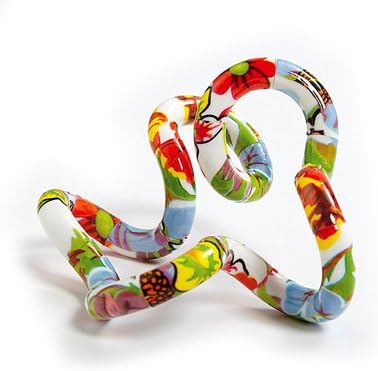 Tangle Jr Artist Collection (White/Blue/Green Floral)