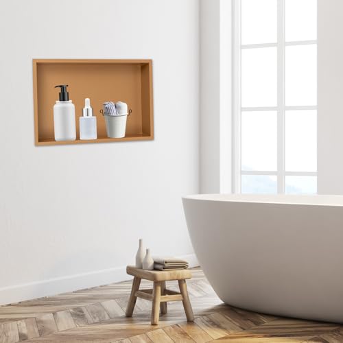 Niche de douche encastré pour une salle de bain moderne et épurée