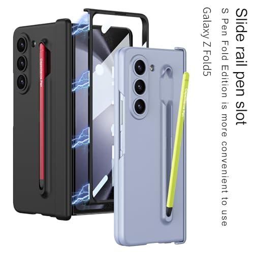Coque de téléphone compatible avec Samsung Fold 5 protège charnière - 3
