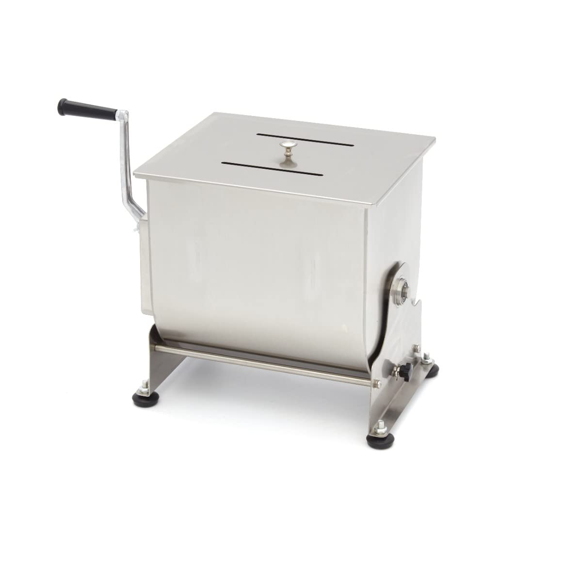 Maxima Mélangeur à Viande 30L - 25Kg Viande - Bol Inclinable - Manuel