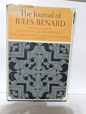 the journal of Jules Renard the journal of Jules Renard book cover