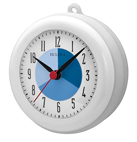 Minuteur pratique Bulova C4883 blanc compact taille S pour cuisson