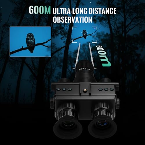 Gafas de visión nocturna 4K con zoom 8x y enfoque manual miniatura 5