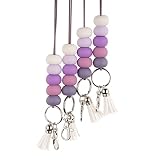 Handmade Lanyard - Teacher Lanyard - Lanyards for id Badges - Beaded lanyard - Keychain lanyard - Br