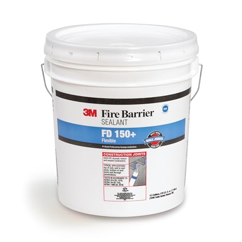 3M 11575 Fire Barrier Sealant FD 150+, Blue, Pail, 1/case, 4.5 gal