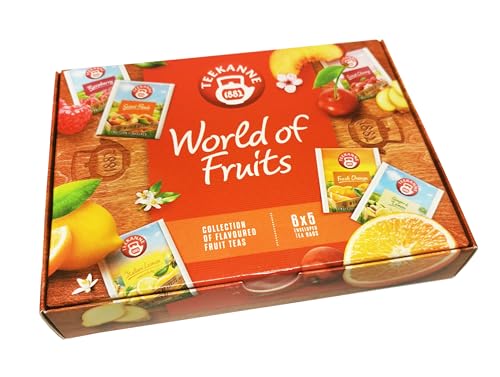 Teekanne World of Fruits (NEW EDITION) - Fruit Tea Selection Box - 6 Geschmacksrichtungen * 5 Tb