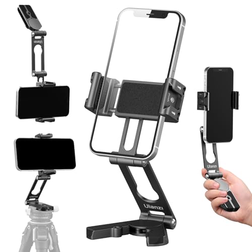 ULANZI Phone Vlog Poignée trépied avec rotule orientable