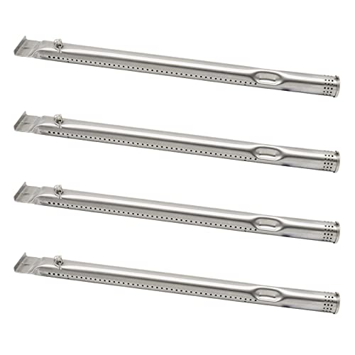 Burner Replacement Parts WorthPlanet 4Pcs BBQ Grill Tube Burner Replacement Part Stainless Steel Grill Burner for Barbecue Perfect for Outdoor Activities W110002