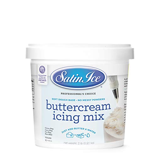 Satin Ice Buttercream Icing Mix, 2 Pounds (Best Way To Ice A Cake)