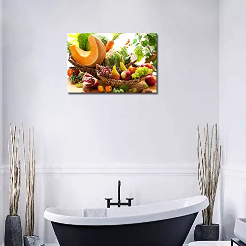 Colorful Various Vegetables And Fruit Wall Art Painting The Picture Print On Canvas Food Pictures For Home Decor Decoration Gift #TOP3