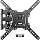USX Mount TV Wall Mount for Most 26-60 Inch TVs up to 77 lbs, Full Motion Wall Mount TV Bracket with Swivel Tilt Single Stud