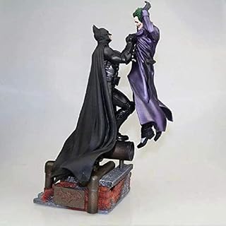 Anime Model Statuebatman Arkham Batman Vs Joker Pvc Action Figure Statue Collectible Model Anime Superhero Kids Toys Doll 30Cm