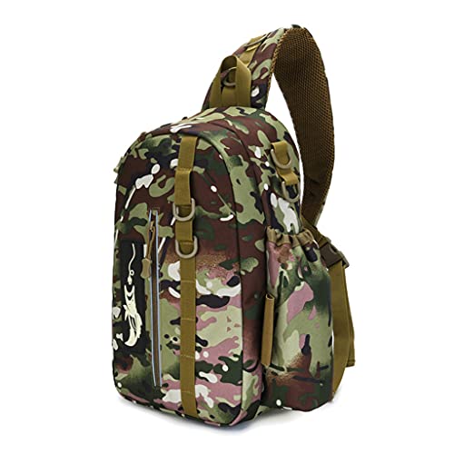 Sac de pêche pliable à bandoulière grand volume pour transporter le matériel