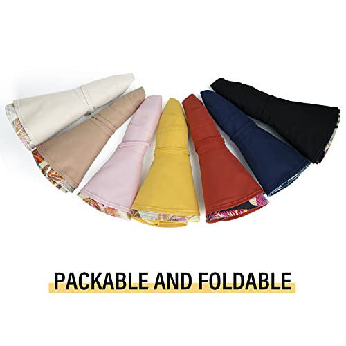 Sombrero reversible para mujer con ala ancha y protección UPF 50+ miniatura 5