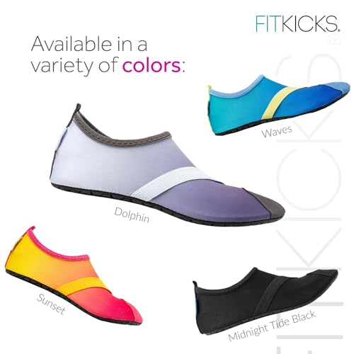 Image of FITKICKS Original Women's Foldable Active Lifestyle Minimalist Footwear Barefoot Yoga Sporty Water Shoes