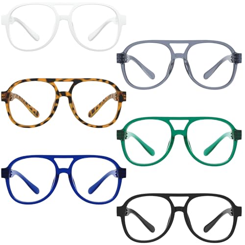 Eyekepper Reading Glasses Men 3.25 Readers for Women 6 Pack Pilot