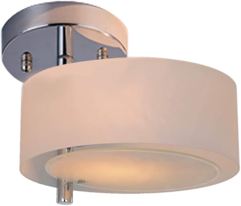 Flush Mount Ceiling Lamp Fixture,Modern 1-Light Ceiling Lights, Frosted Acrylic Chandeliers,for Kitchen Bathroom Walkways and Offices.