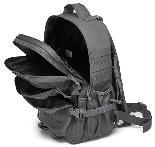 Image of Wotony Military Tactical Backpack for Men Waterproof Daypack 3 Day Assault Pack Molle Bag with Water Bottle Holder