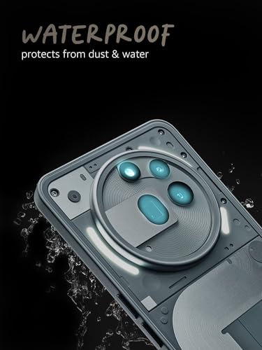 Image of Lensarmor Premium Nothing Phone 3a Pro Camera Lens Protector - 9H Tempered Glass, HD Clarity, Scratch & Dust Resistant
