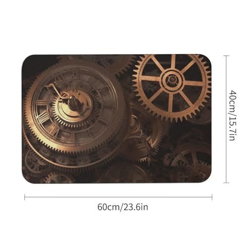 Tapis absorbant l'eau contre humidité sol antidérapant 60x40