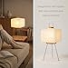 Akari Noguchi Japanese Paper Floor Lamp • Rice Paper Lantern Lamp • Japanese Japandi Floor Lamp for Soft Ambient Lighting