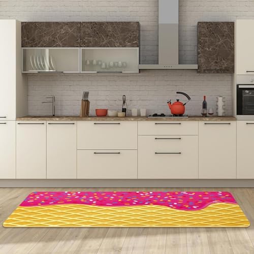 Lot de 2 tapis cuisine lavables pour protéger le sol des taches