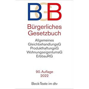 Bürgerliches Gesetzbuch BGB