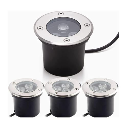 Éclairage souterrain pour marches de cour et balisage rouge LED - 2